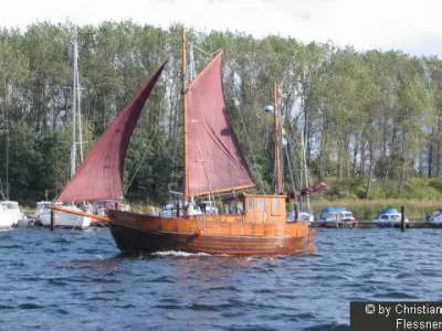 Traditionsschiff im Museumshafen Hansestadt Rostock