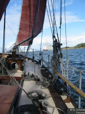 Traditionsschiff im Museumshafen Hansestadt Rostock