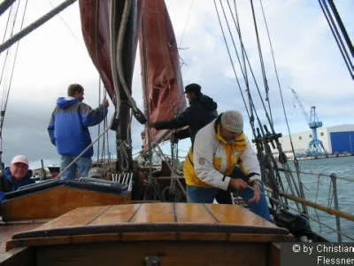 Traditionsschiff im Museumshafen Hansestadt Rostock