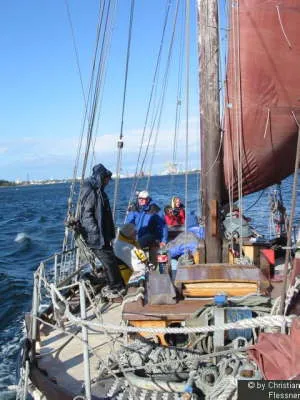 Traditionsschiff im Museumshafen Hansestadt Rostock