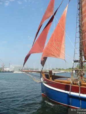 Traditionsschiff im Museumshafen Hansestadt Rostock
