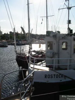 Traditionsschiff im Museumshafen Hansestadt Rostock