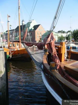 Traditionsschiff im Museumshafen Hansestadt Rostock