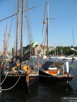 Traditionsschiff im Museumshafen Hansestadt Rostock